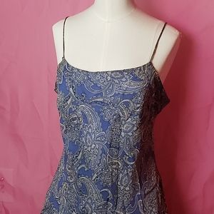 💕Vintage paisley print mini dress💕